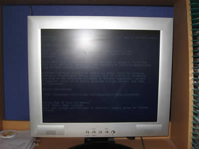 Blue Screen of Death